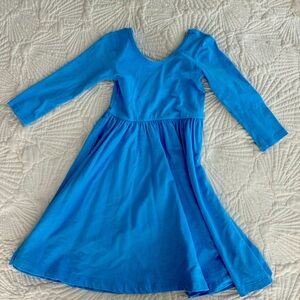 Alice + Ames Blue Twirl Dress